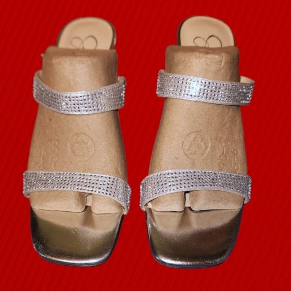 New Jessica Simpson Rhinestone heels - Picture 2 of 9